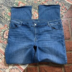 Old Navy mid rise boot cut denim jeans